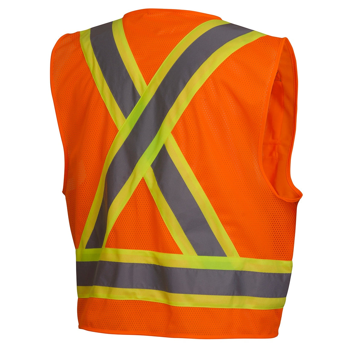Yellow/Lime Safety Vest - Pyramex - Reflective Design