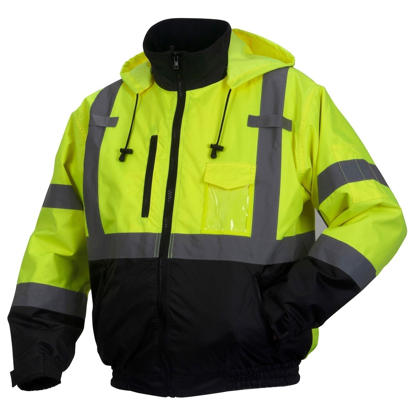 Yellow/Lime Safety Jacket - Pyramex - Heated Comfort