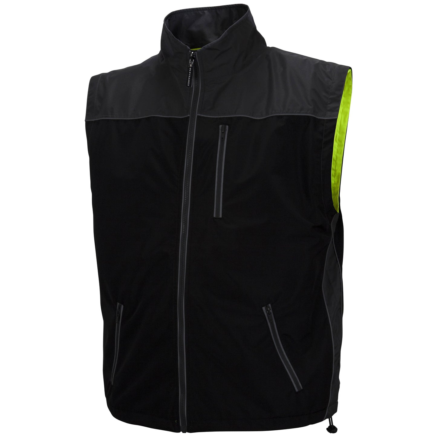 Yellow/Lime Safety Jacket - Pyramex - Waterproof Design