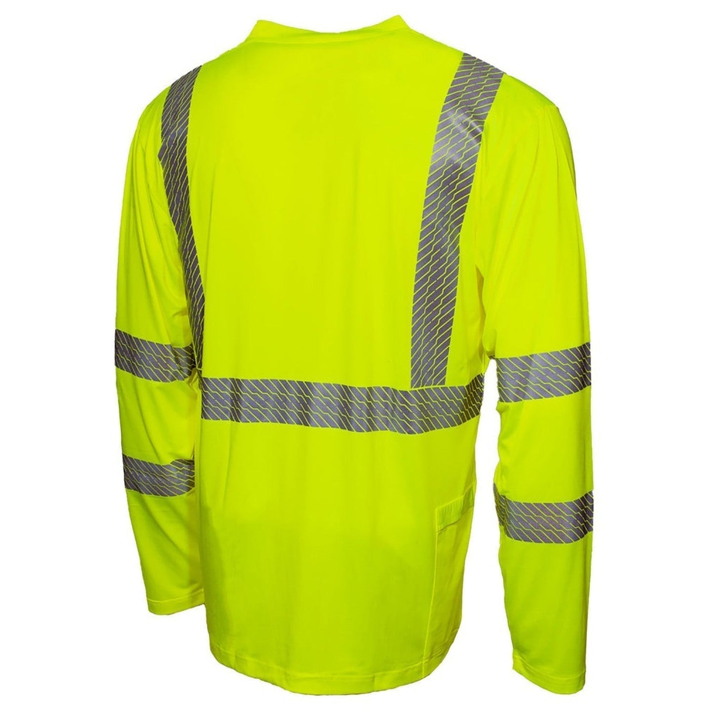 Yellow/Lime Safety Shirts - Pyramex - Long Sleeve Comfort