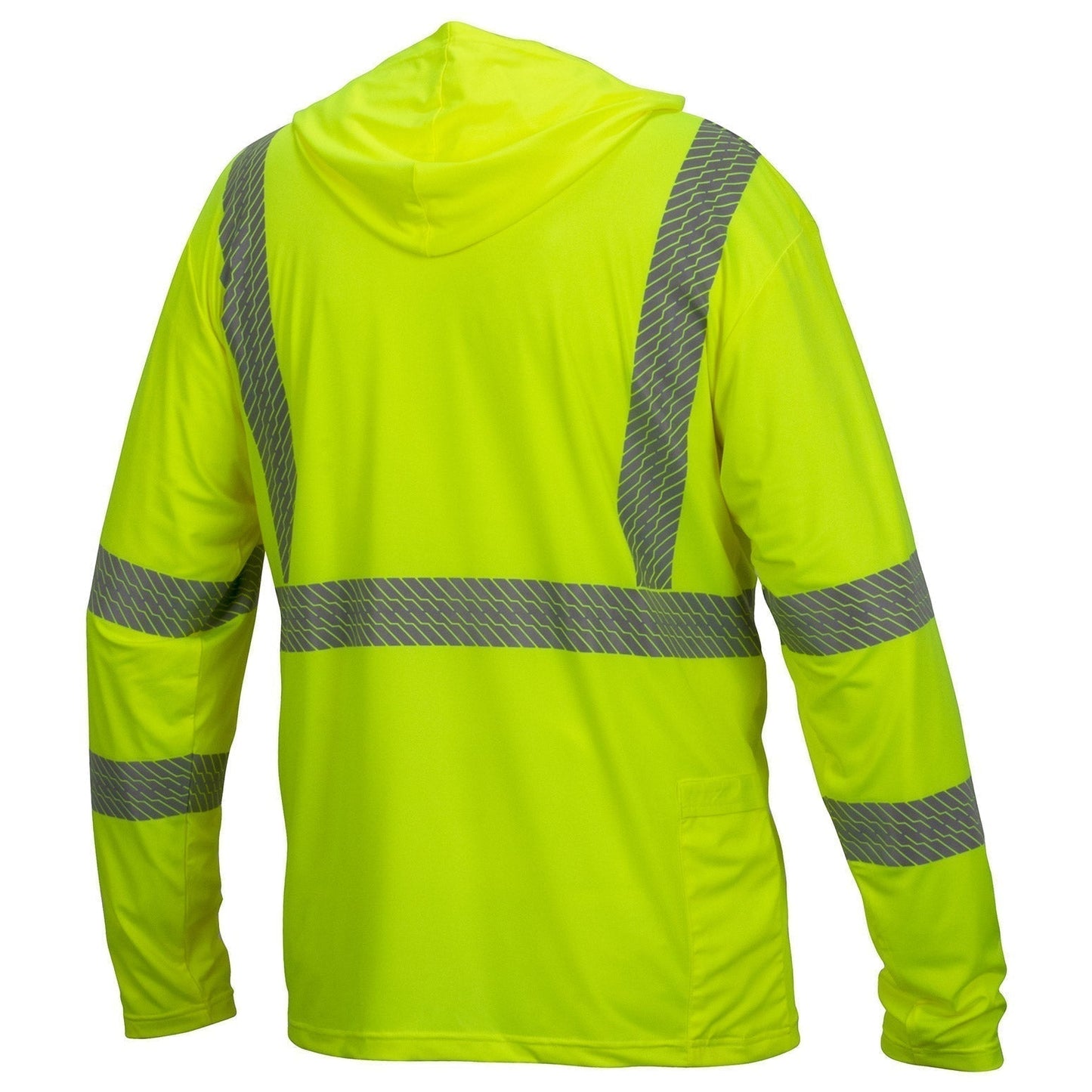 Yellow/Lime Sweatshirt - Pyramex - Reflective Hoodie