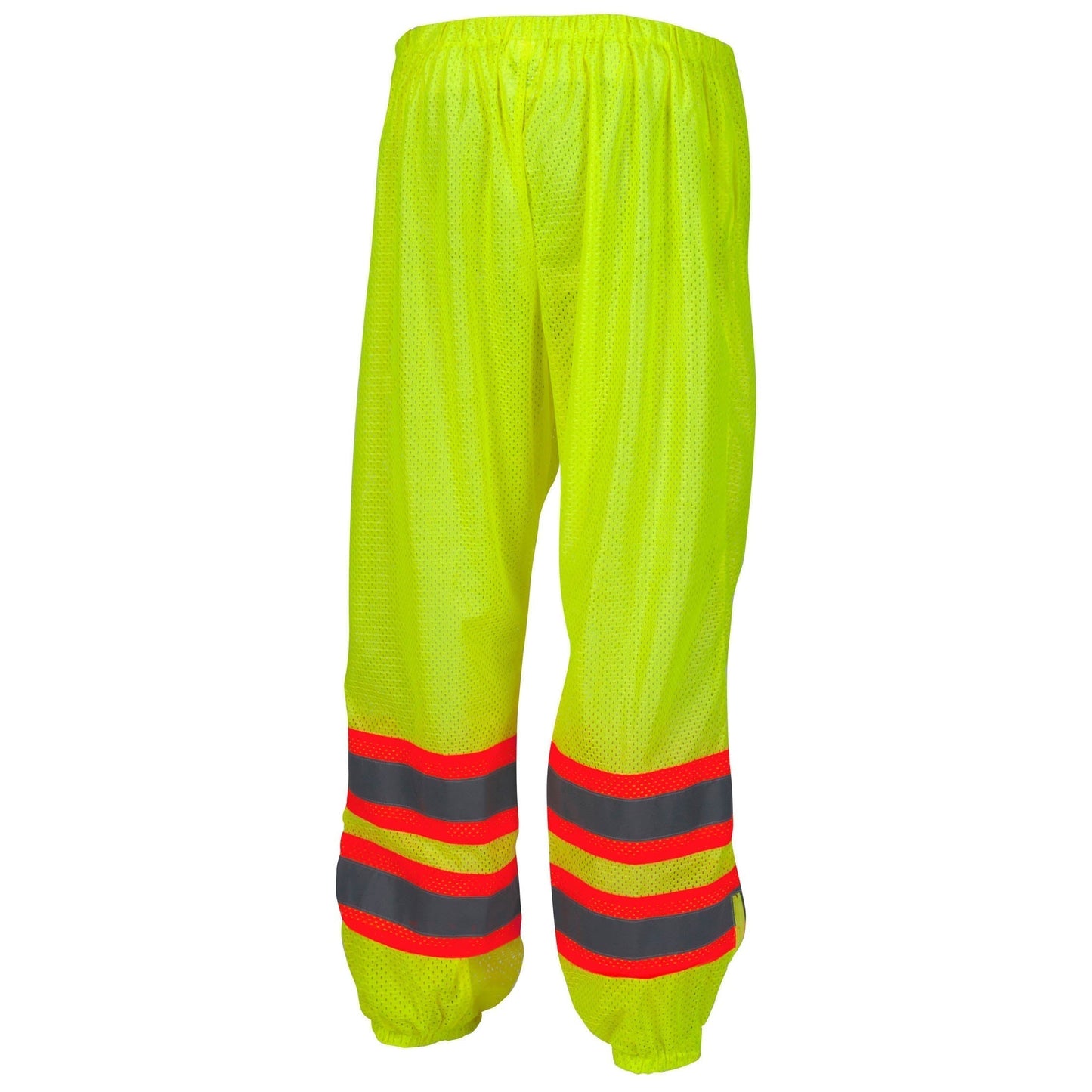 Yellow/Lime Safety Pants - Pyramex - Hi-Vis Mesh