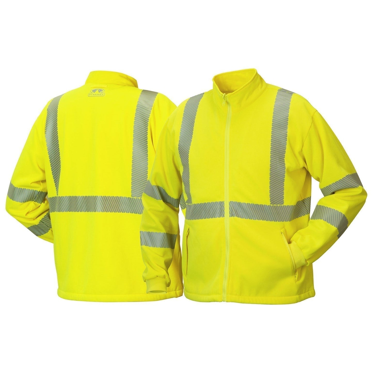 Yellow/Lime Safety Jacket - Pyramex - Waterproof Design