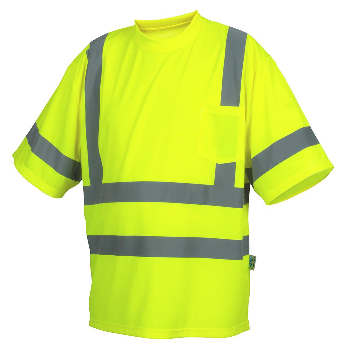 Yellow/Lime Safety Shirt - Pyramex - Moisture Wicking