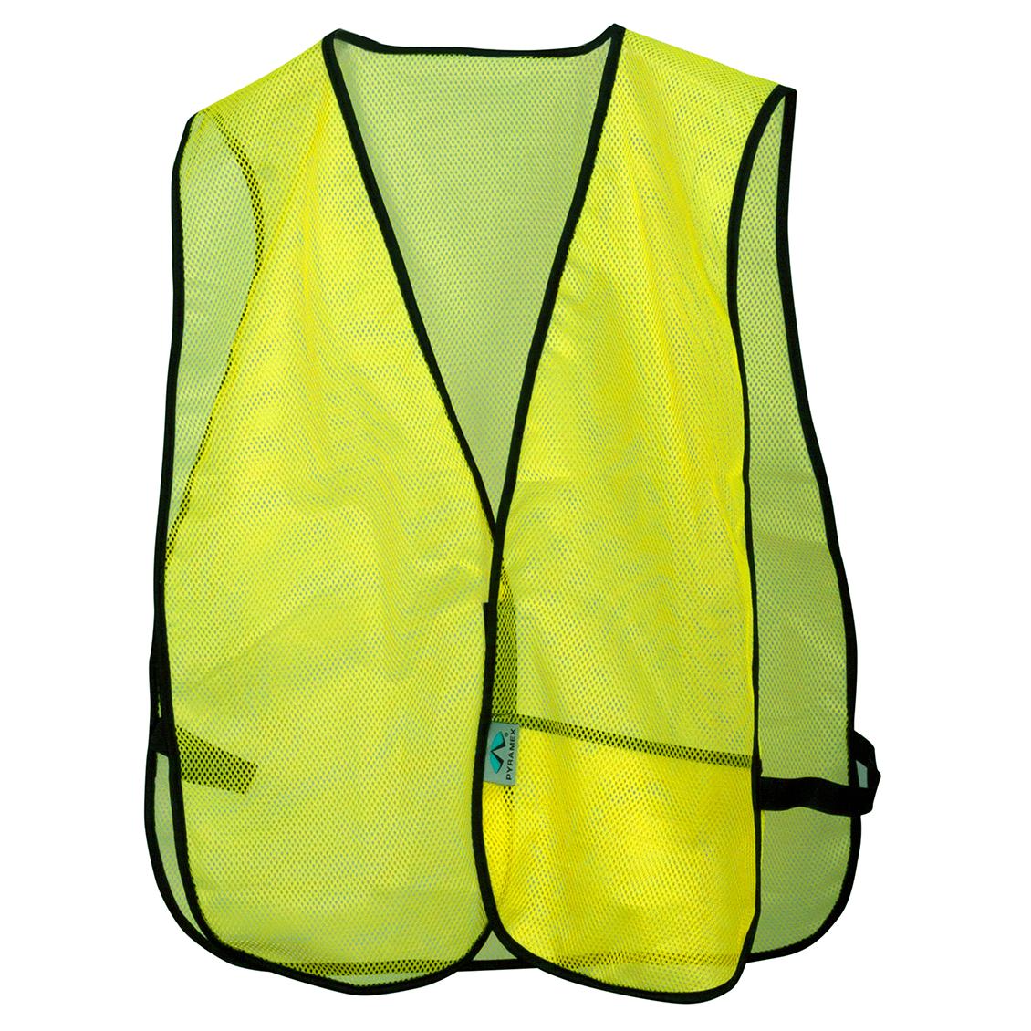 Yellow/Lime Safety Vests - Pyramex - Lightweight Mesh
