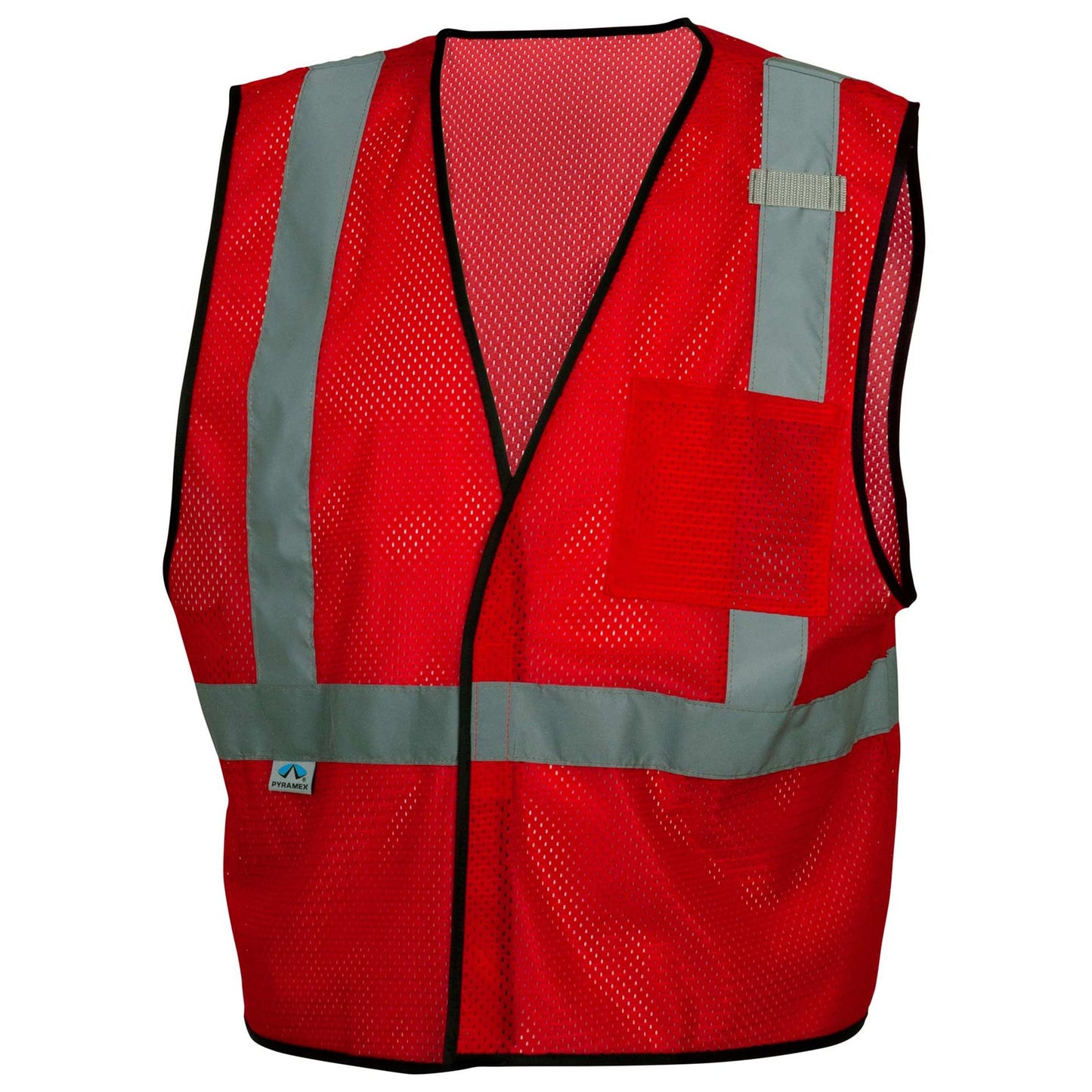 Red Safety Vest - Pyramex - Lightweight Mesh