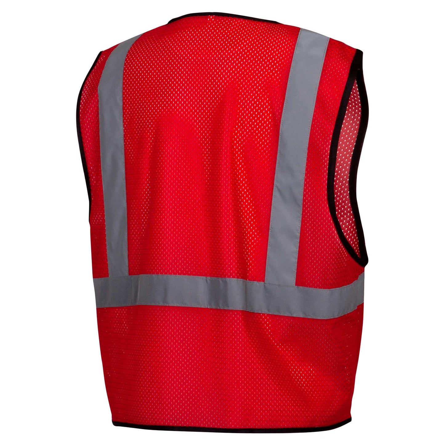 Red Safety Vest - Pyramex - Lightweight Mesh