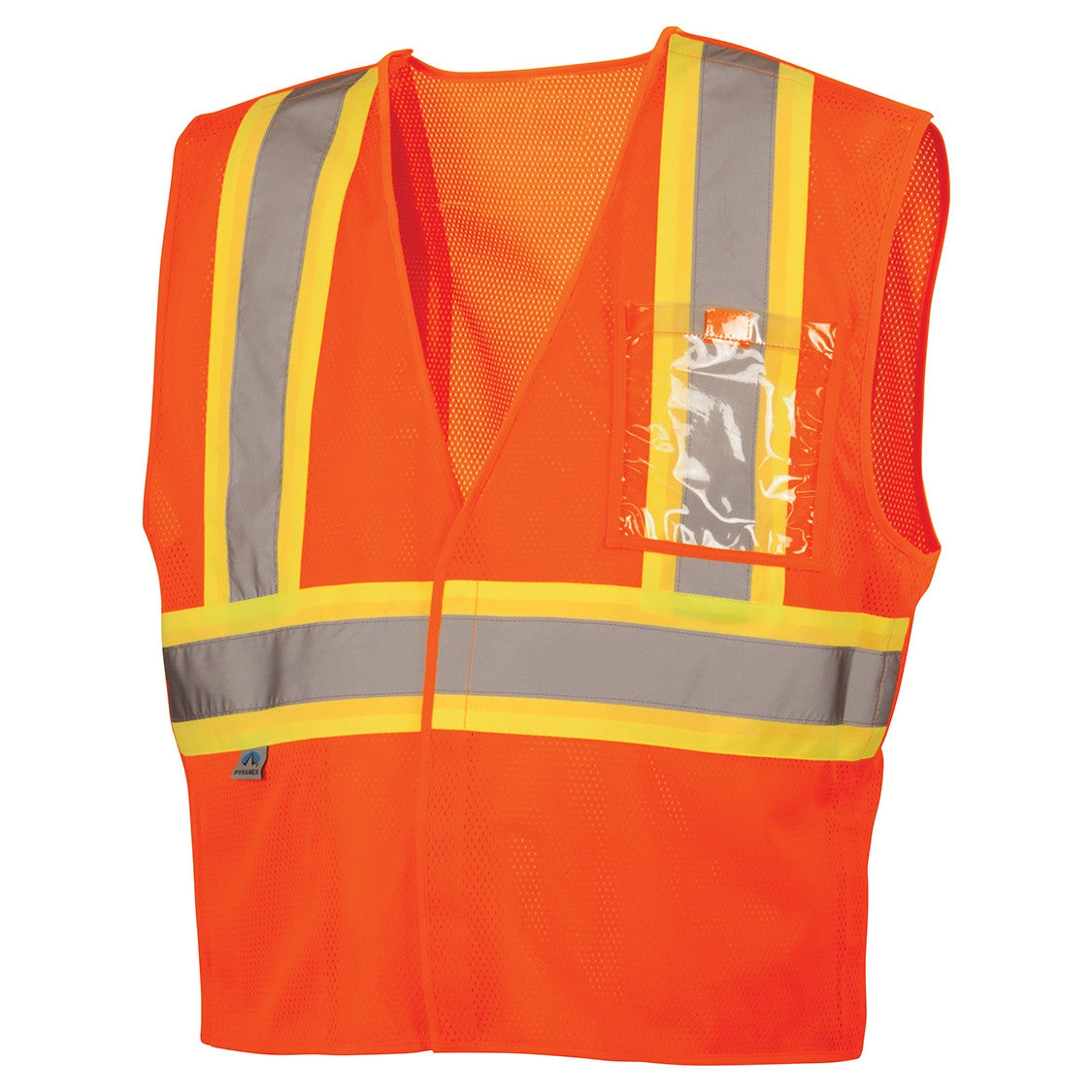 Yellow/Lime Safety Vests - Pyramex - Breakaway Design