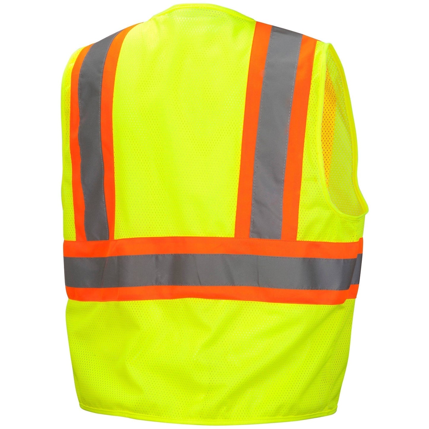 Yellow/Lime Safety Vest - Pyramex - Self Extinguishing Mesh