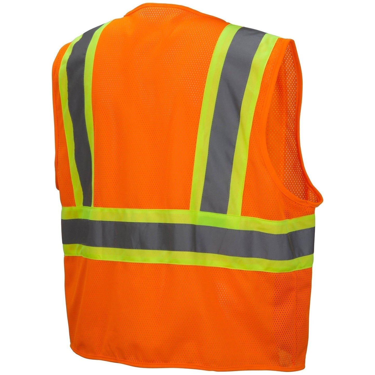 Yellow/Lime Safety Vest - Pyramex - Self Extinguishing Mesh
