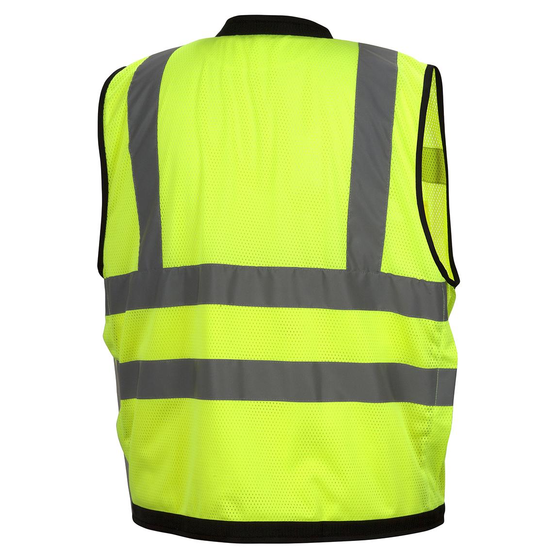 Yellow/Lime Safety Vest - Pyramex - Hi-Vis Reflective