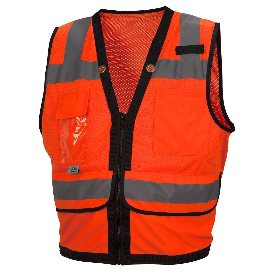 Yellow/Lime Safety Vest - Pyramex - Hi-Vis Reflective