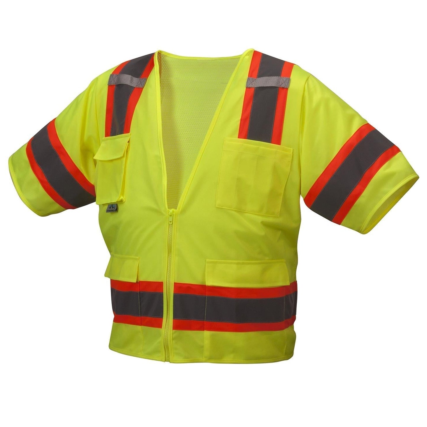 Yellow/Lime Safety Vests - Pyramex - Reflective Design