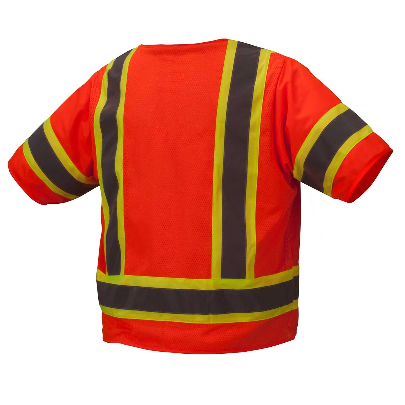 Yellow/Lime Safety Vests - Pyramex - Reflective Design