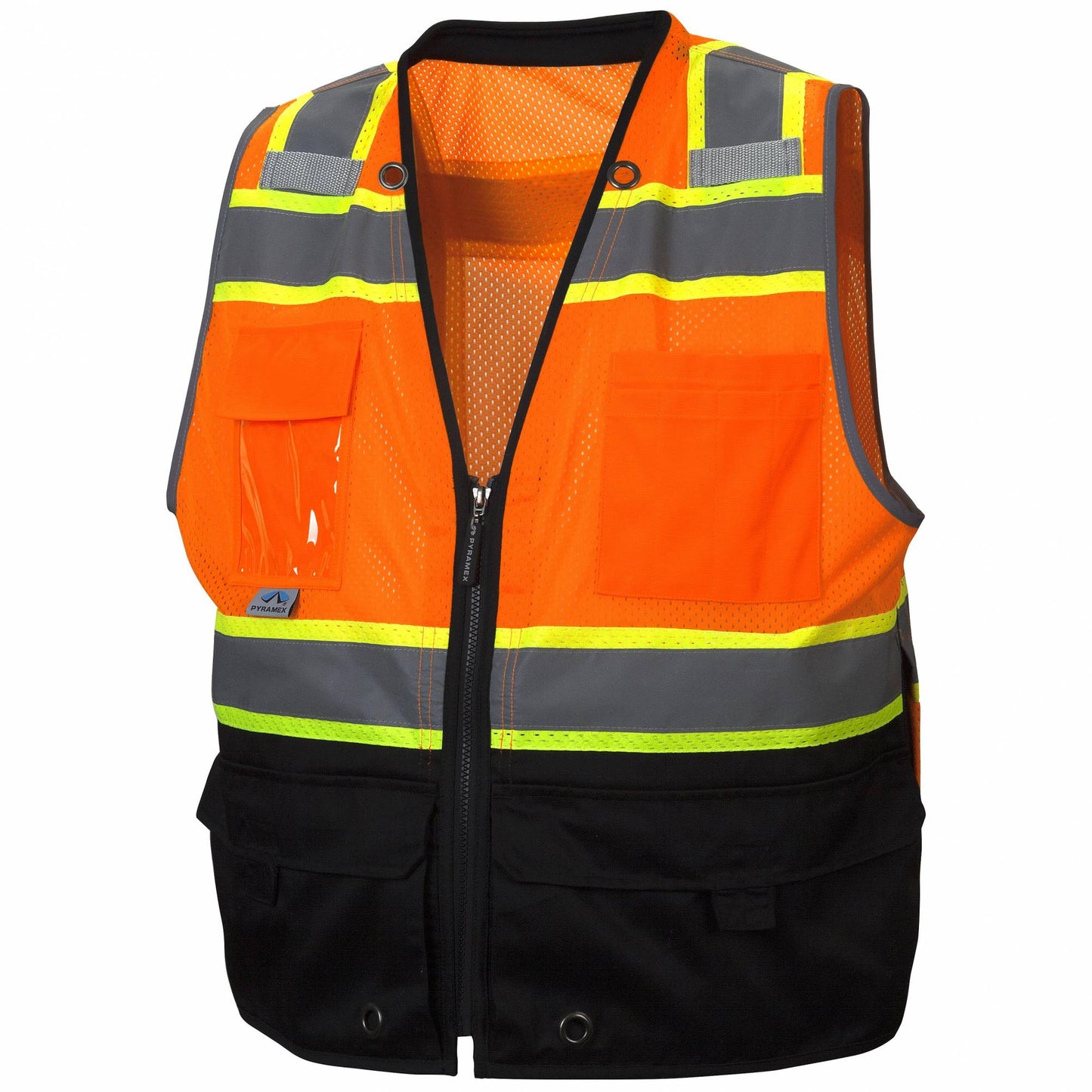 Yellow/Lime Safety Vests - Pyramex - Lightweight Mesh