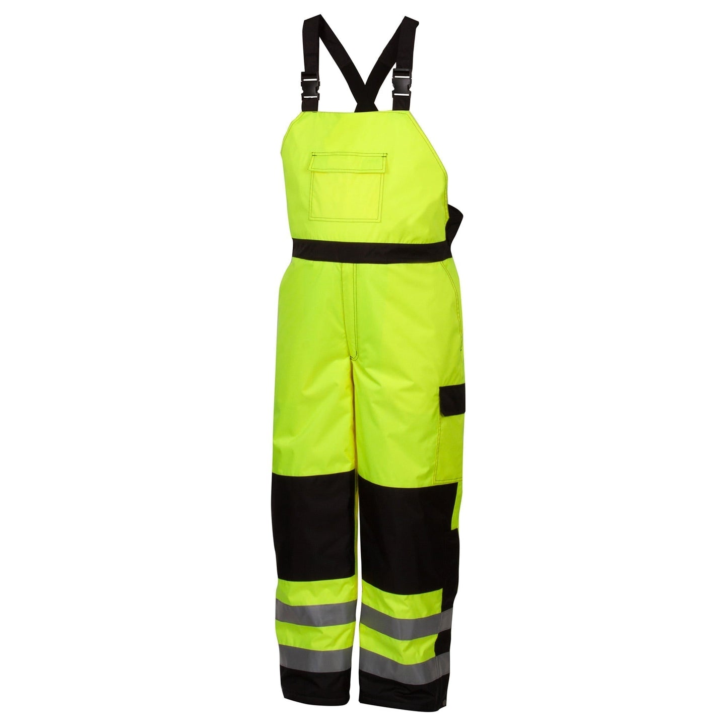 Yellow/Lime Bib Pants - Pyramex - High Visibility Gear