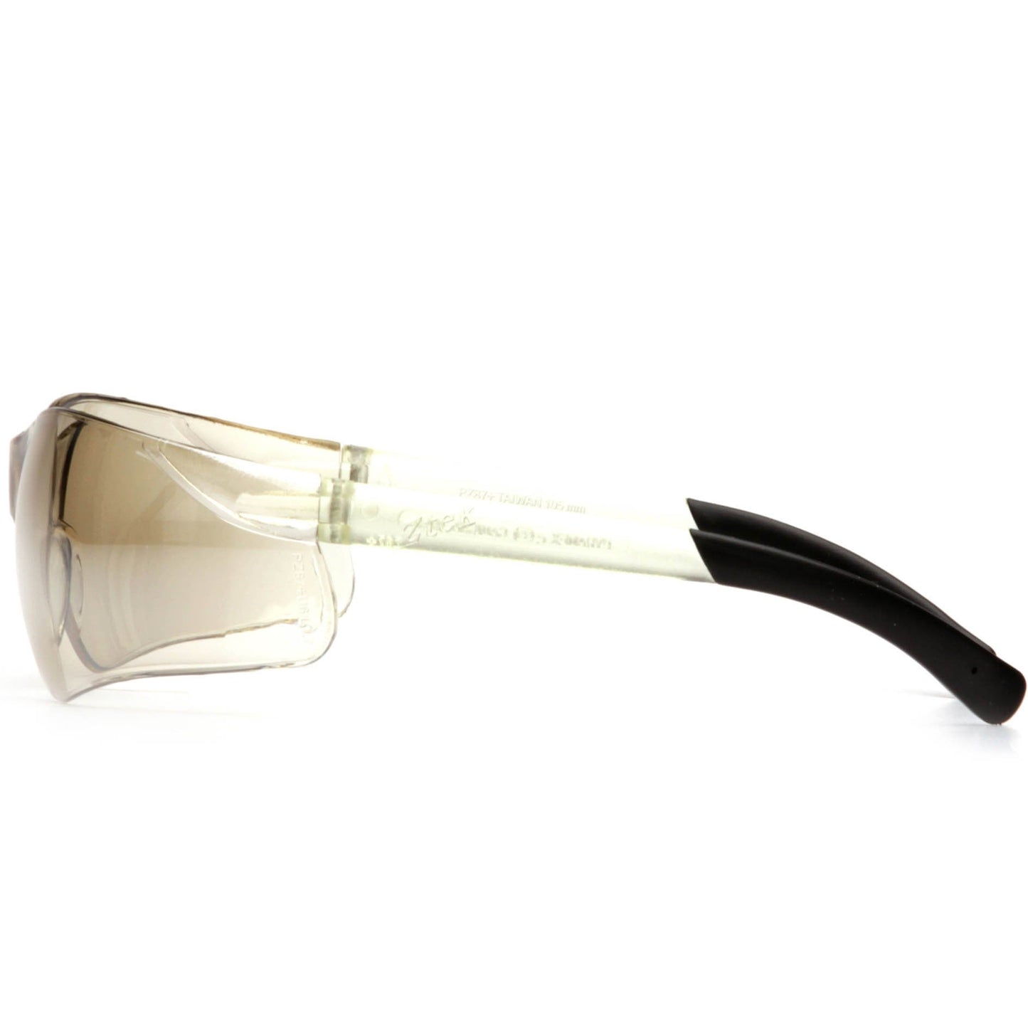 Clear Lens Glasses - Pyramex - Rubber Temple Tips