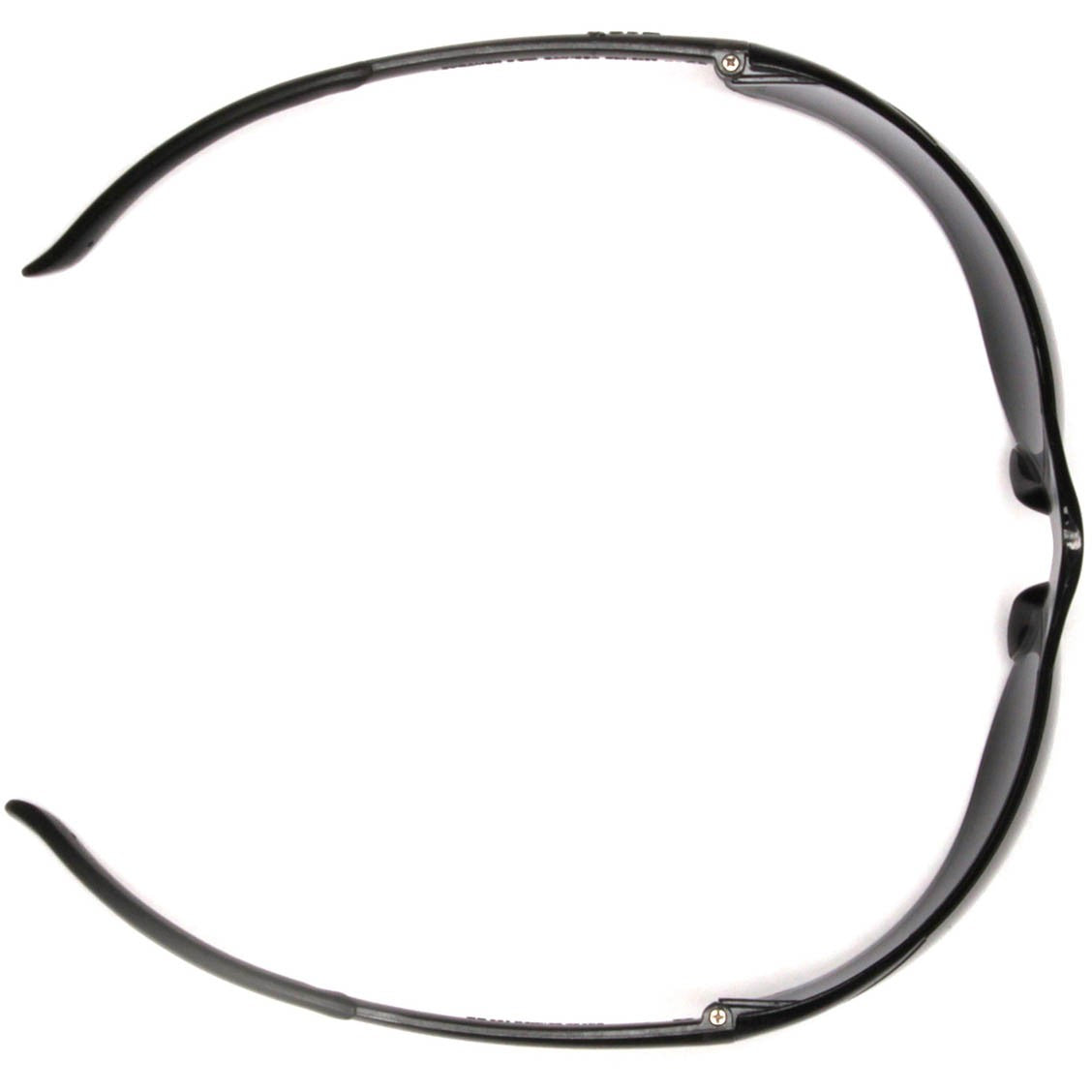 Clear Lens Glasses - Pyramex - Rubber Temple Tips
