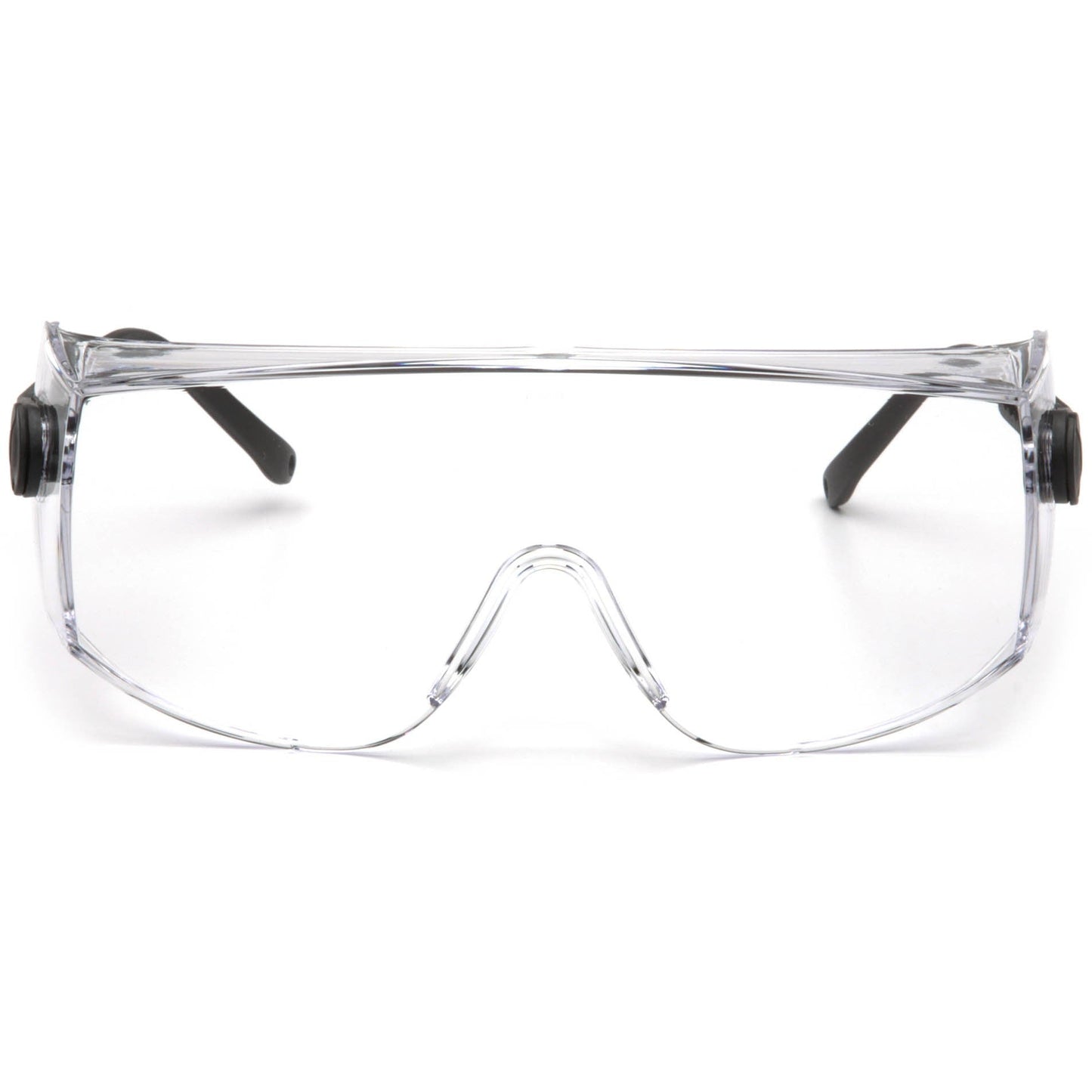 Clear Lens Glasses - Pyramex - Adjustable Temples