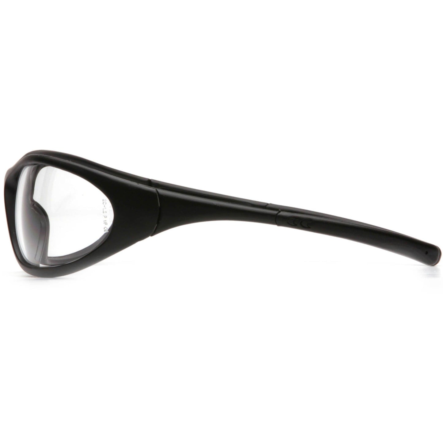 Clear Lens Glasses - Pyramex - Matte Black Frame