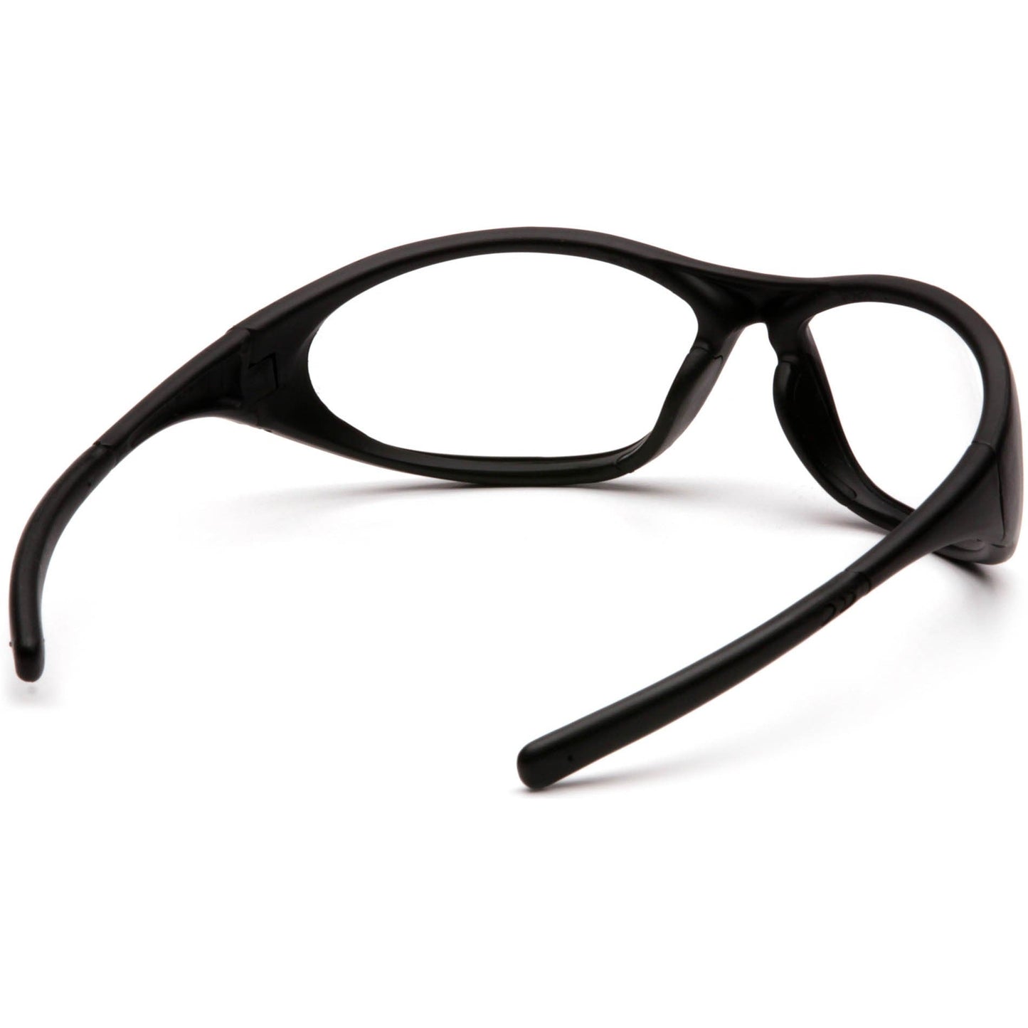Clear Lens Glasses - Pyramex - Matte Black Frame