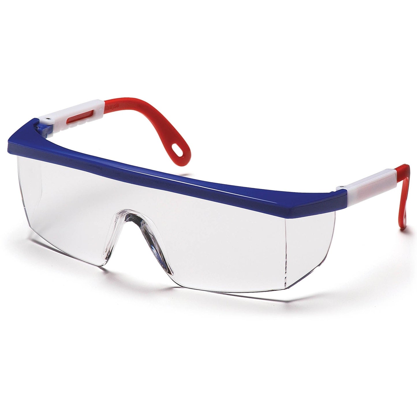 Clear Lens Glasses - Pyramex - Adjustable Safety Frame