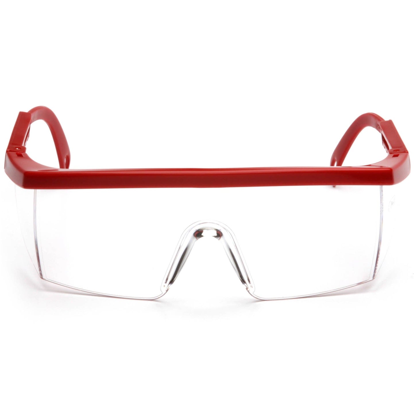 Clear Lens Glasses - Pyramex - Adjustable Safety Frame