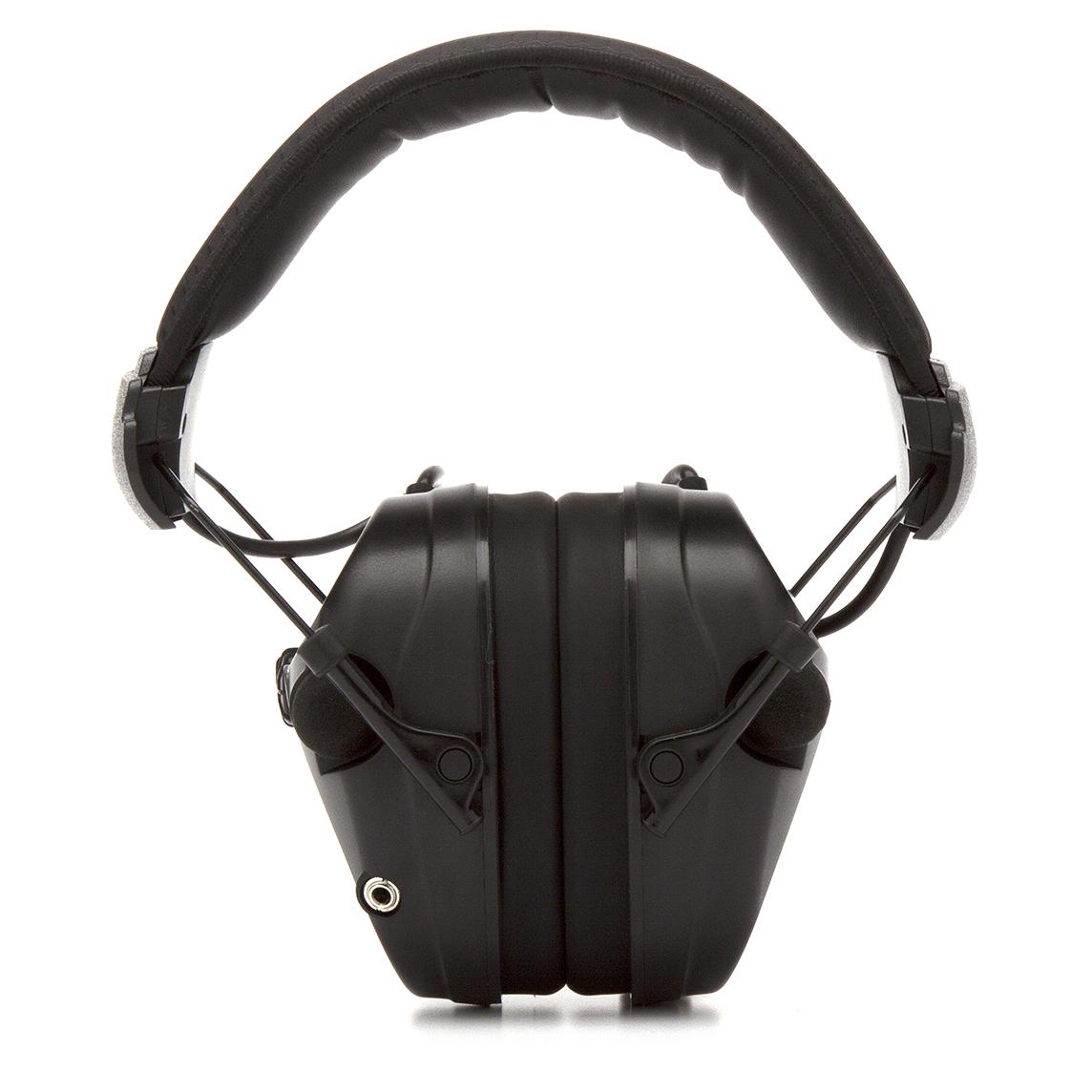 Black Ear Muffs - Venture Gear - Electronic Noise Reduction