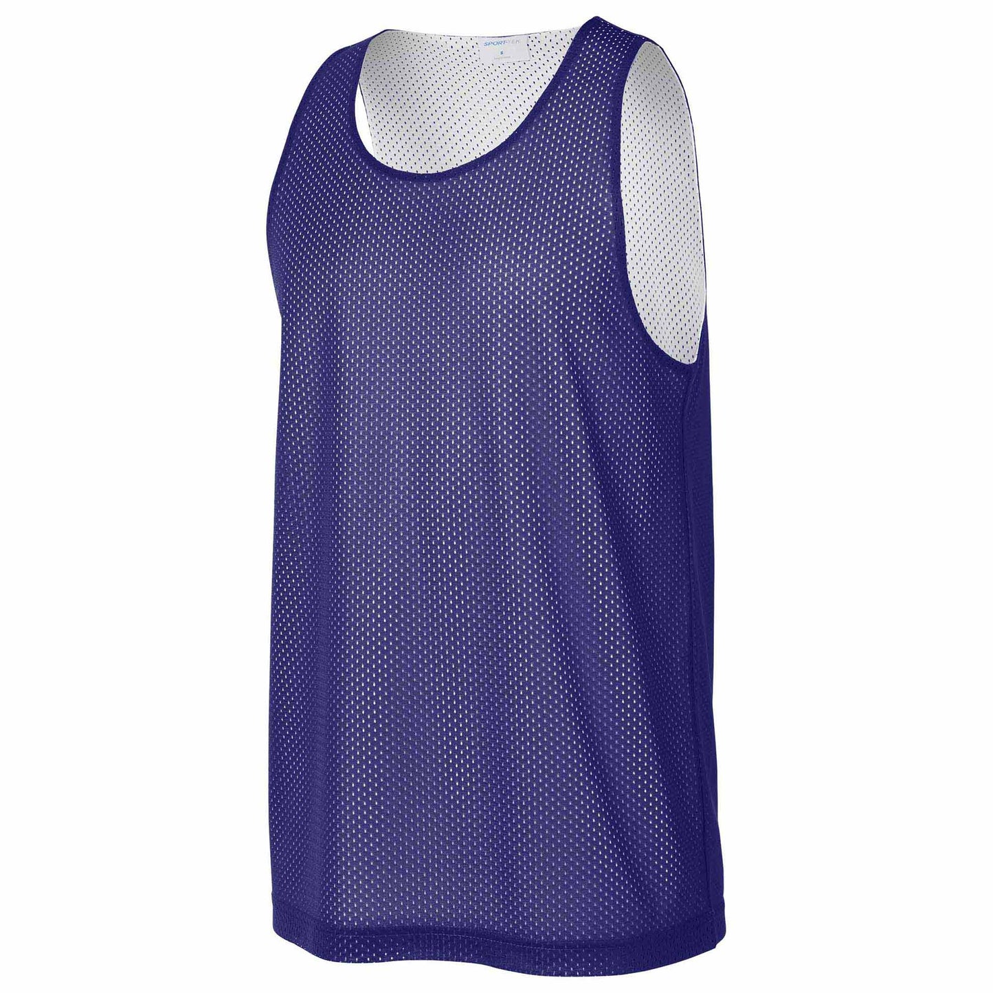 Black/Deep Red Tank Tops - Sport-Tek - Moisture-Wicking