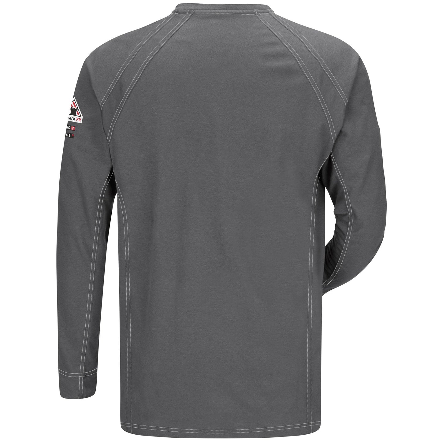 Black Henley Shirt - Bulwark FR - Comfort Knit