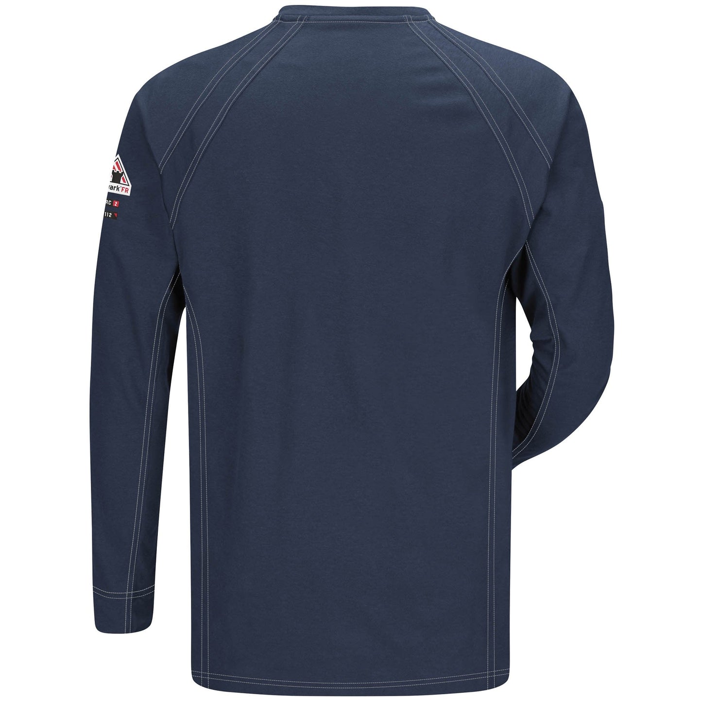 Black Henley Shirt - Bulwark FR - Comfort Knit