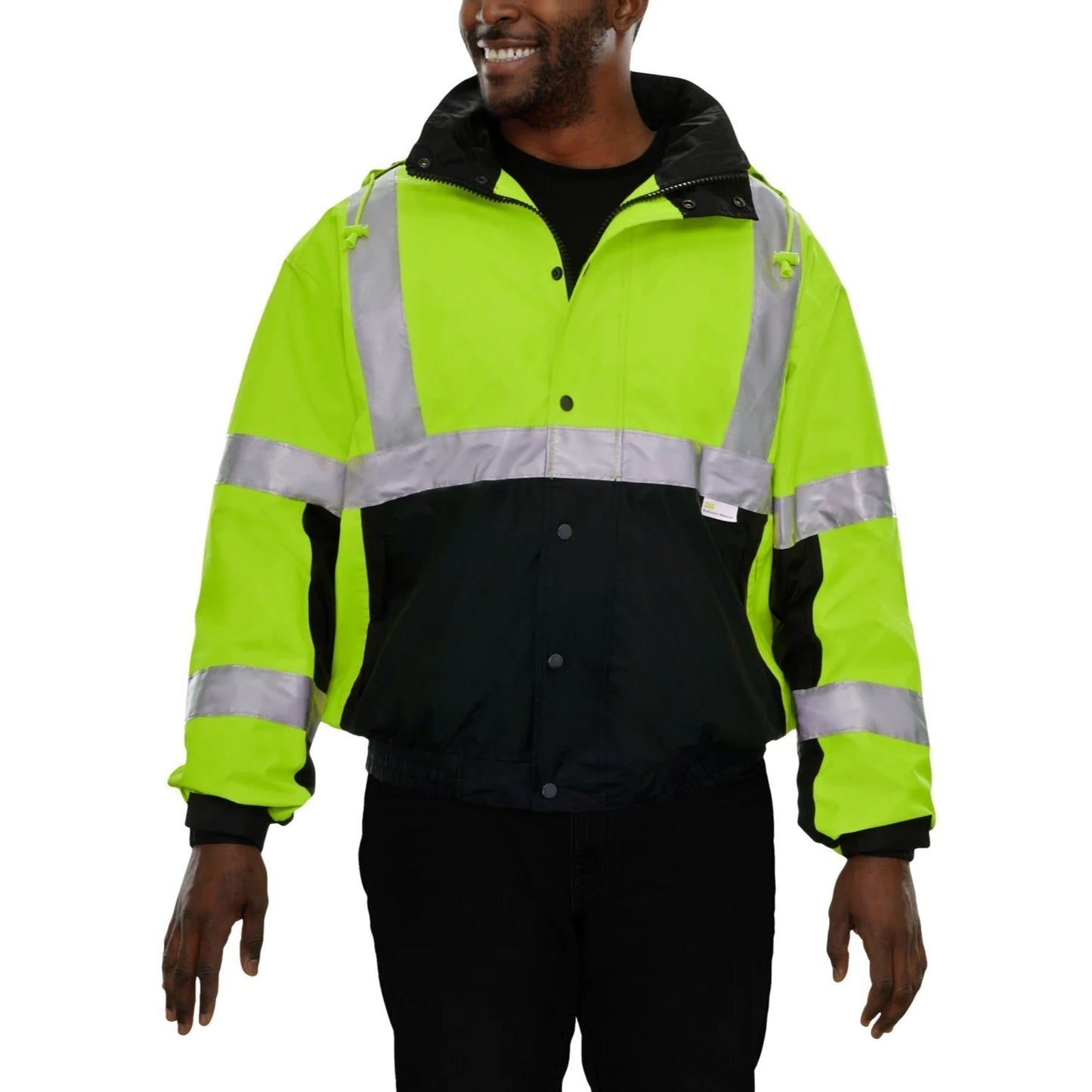 Yellow/Lime Safety Jacket - brand - Waterproof Bomber
