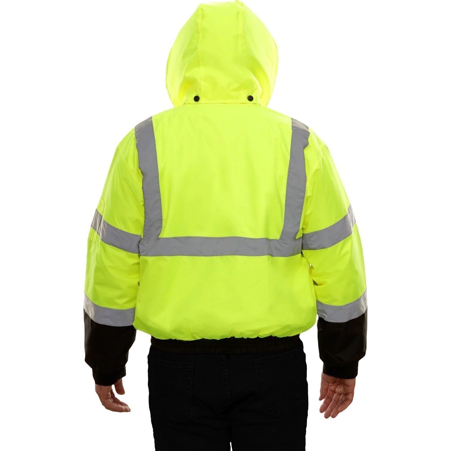 Yellow/Lime Safety Jacket - brand - Hi-Vis Waterproof