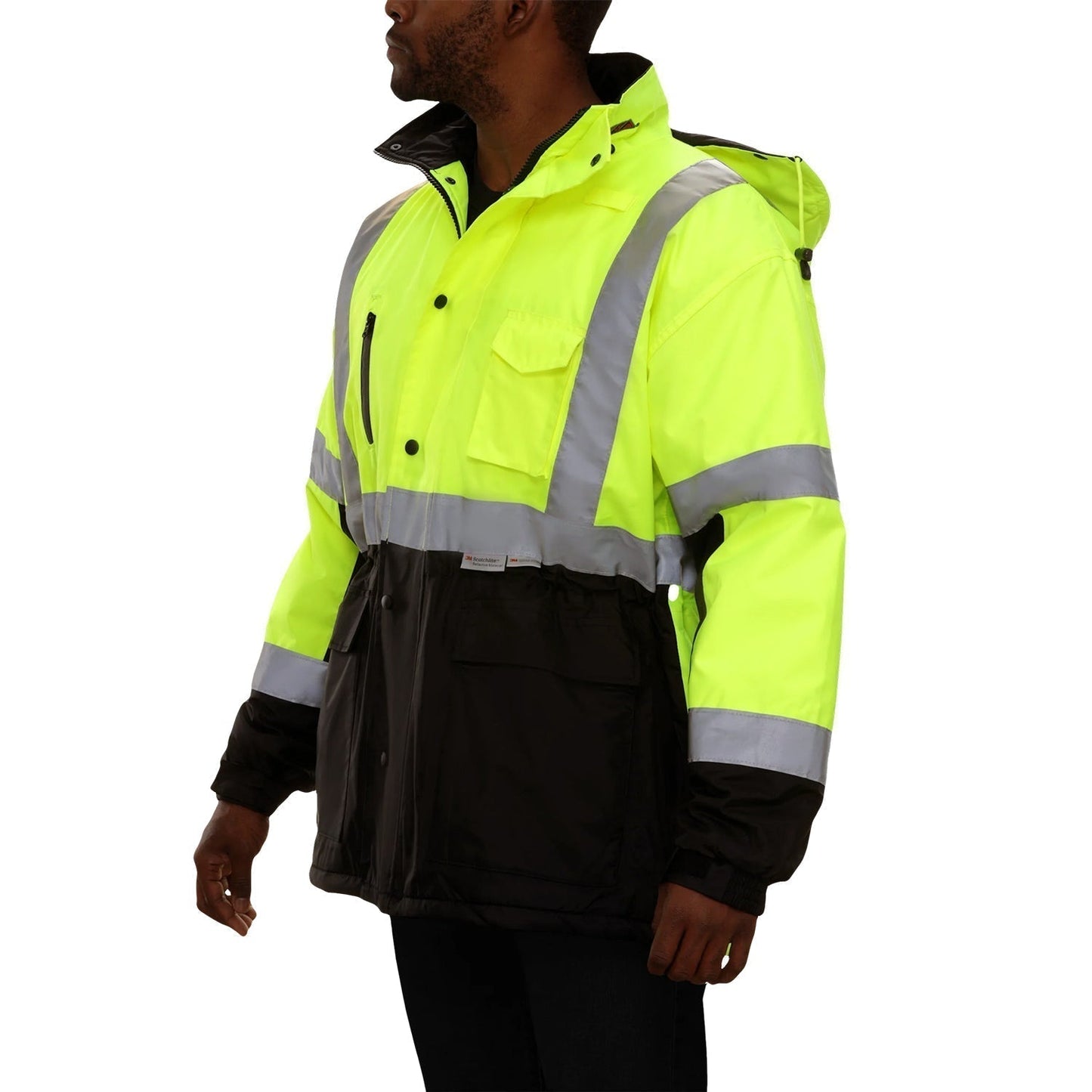 Yellow/Lime Safety Jackets - brand - Insulated Parka