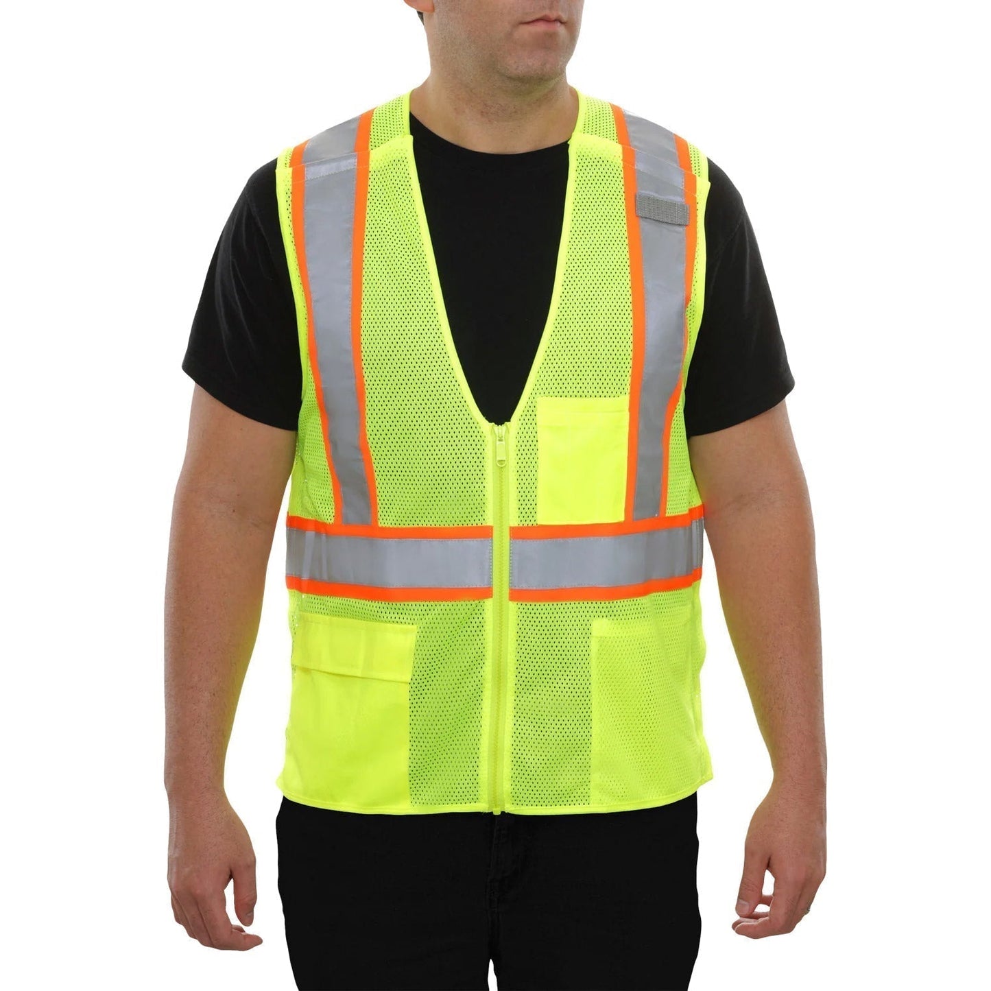 Yellow/Lime Safety Vests | Reflective Apparel - Hi-Vis - Durable