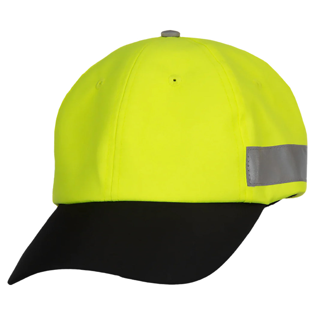 Lime/Black Ball Caps - brand - High Visibility Design