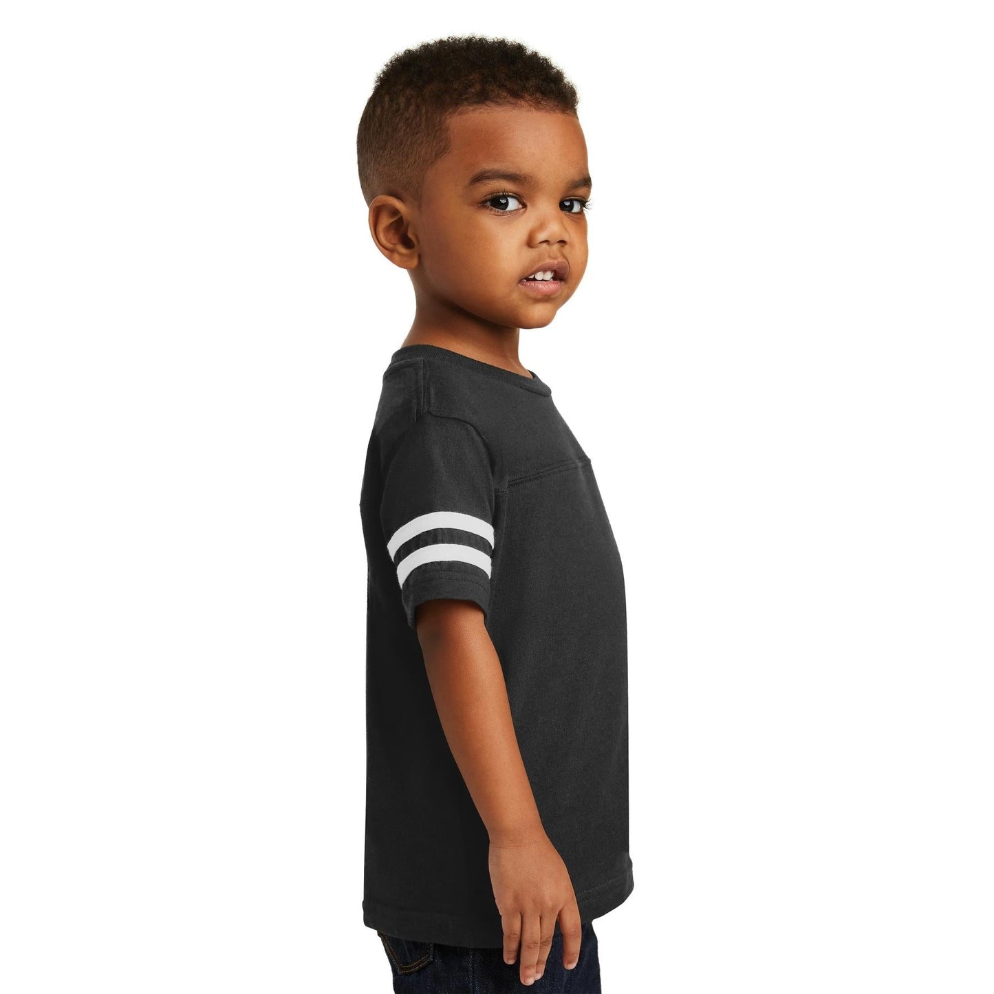 Black/White T-Shirts - Rabbit Skins - Comfy Jersey Tee