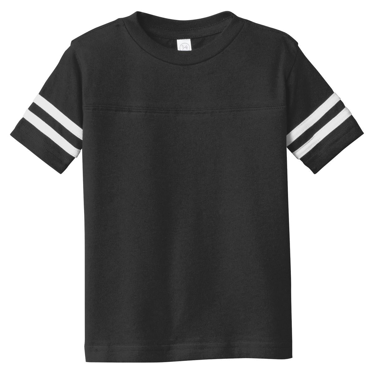 Black/White T-Shirts - Rabbit Skins - Comfy Jersey Tee