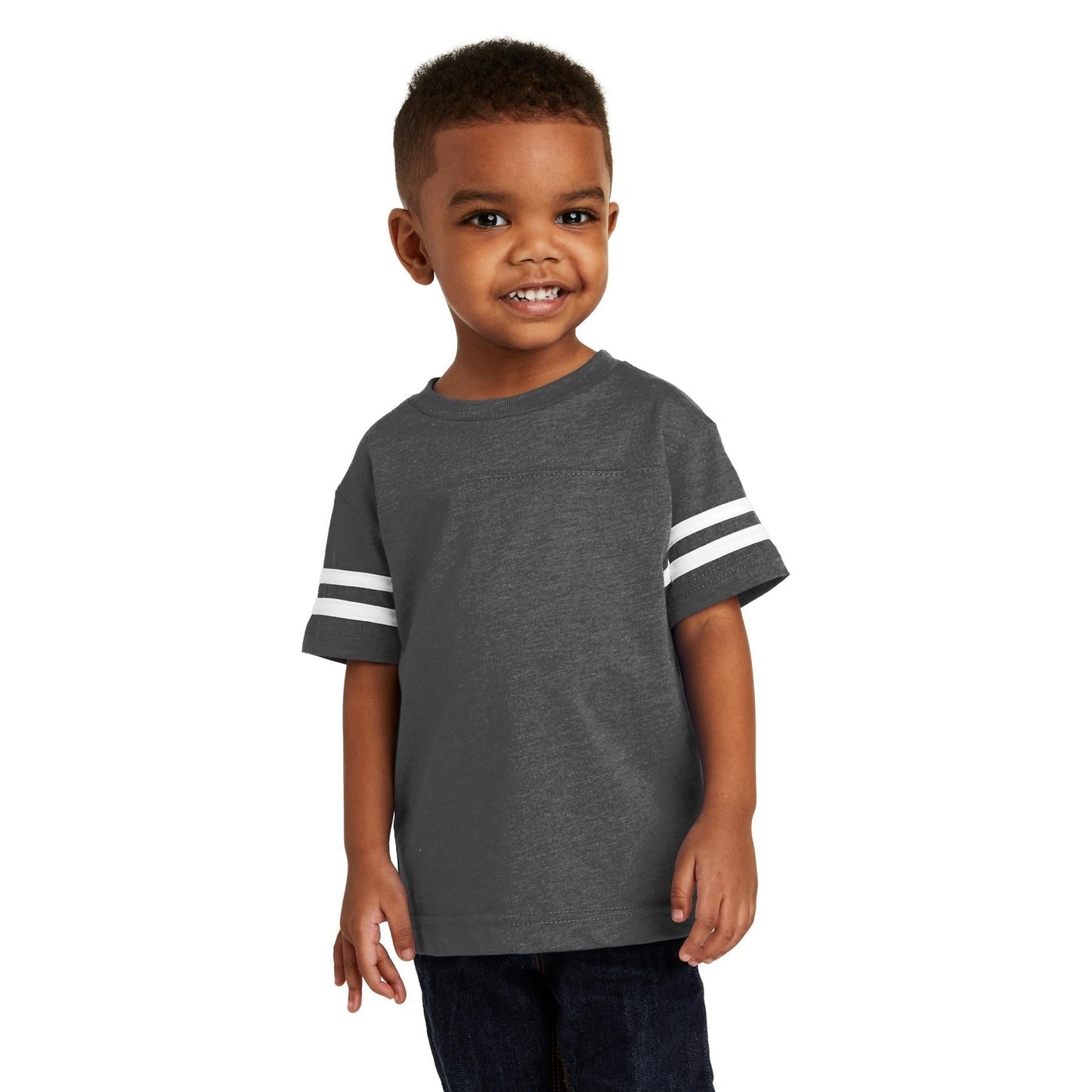 Black/White T-Shirts - Rabbit Skins - Comfy Jersey Tee