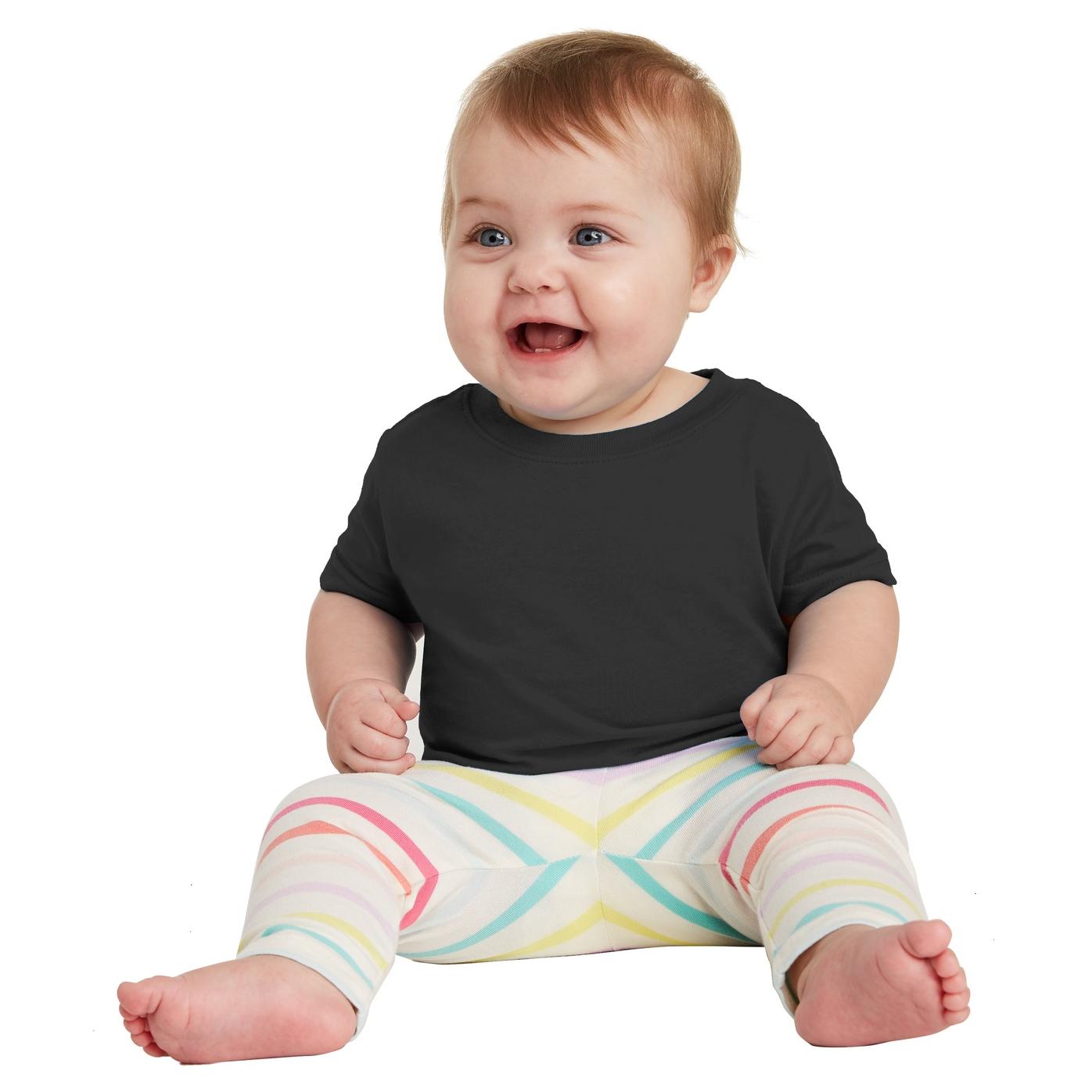 Black T-Shirts - Rabbit Skins - Soft Jersey Tee