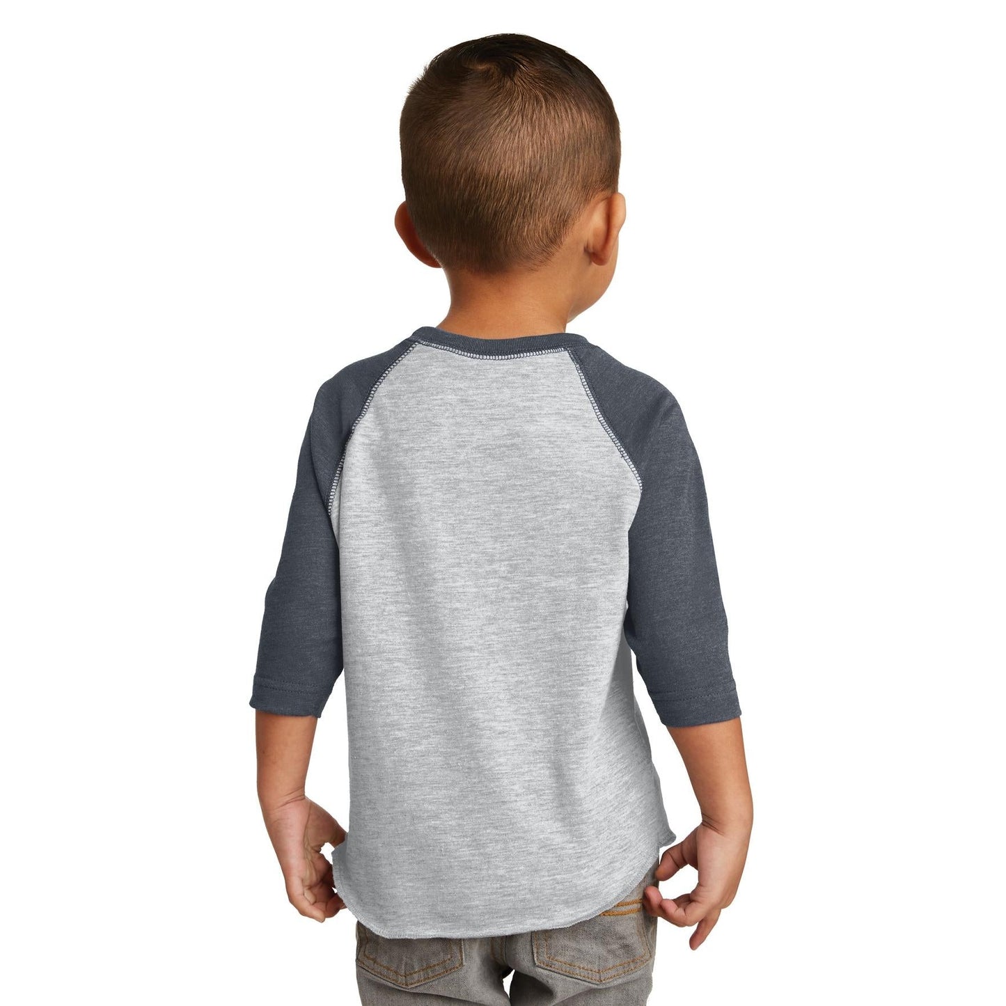 Black/White T-Shirt - Rabbit Skins - Soft Jersey Comfort