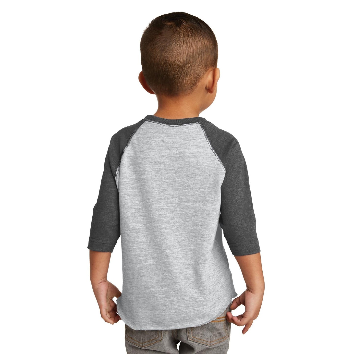 Black/White T-Shirt - Rabbit Skins - Soft Jersey Comfort