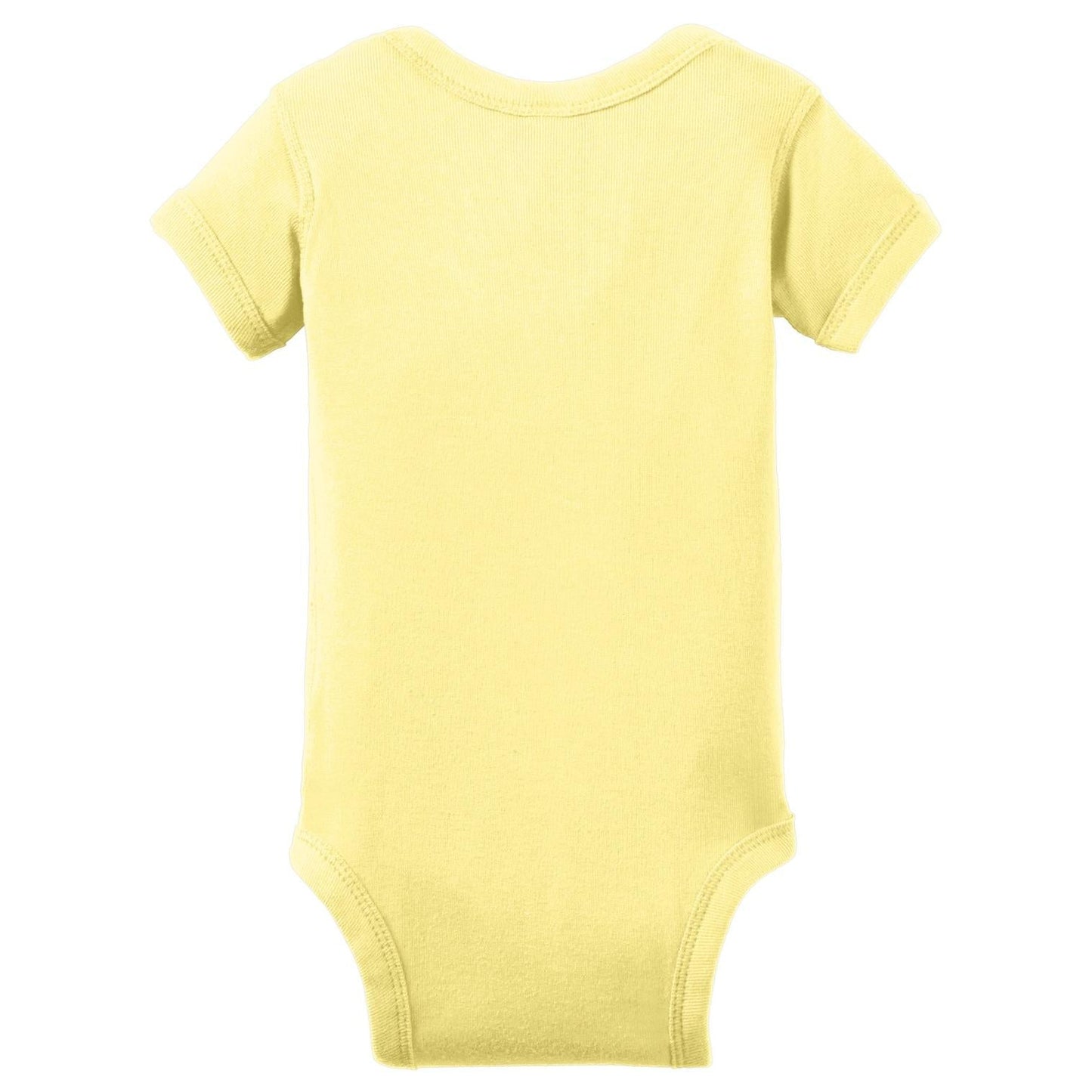 Black Infant Bodysuit - Rabbit Skins - Combed Cotton