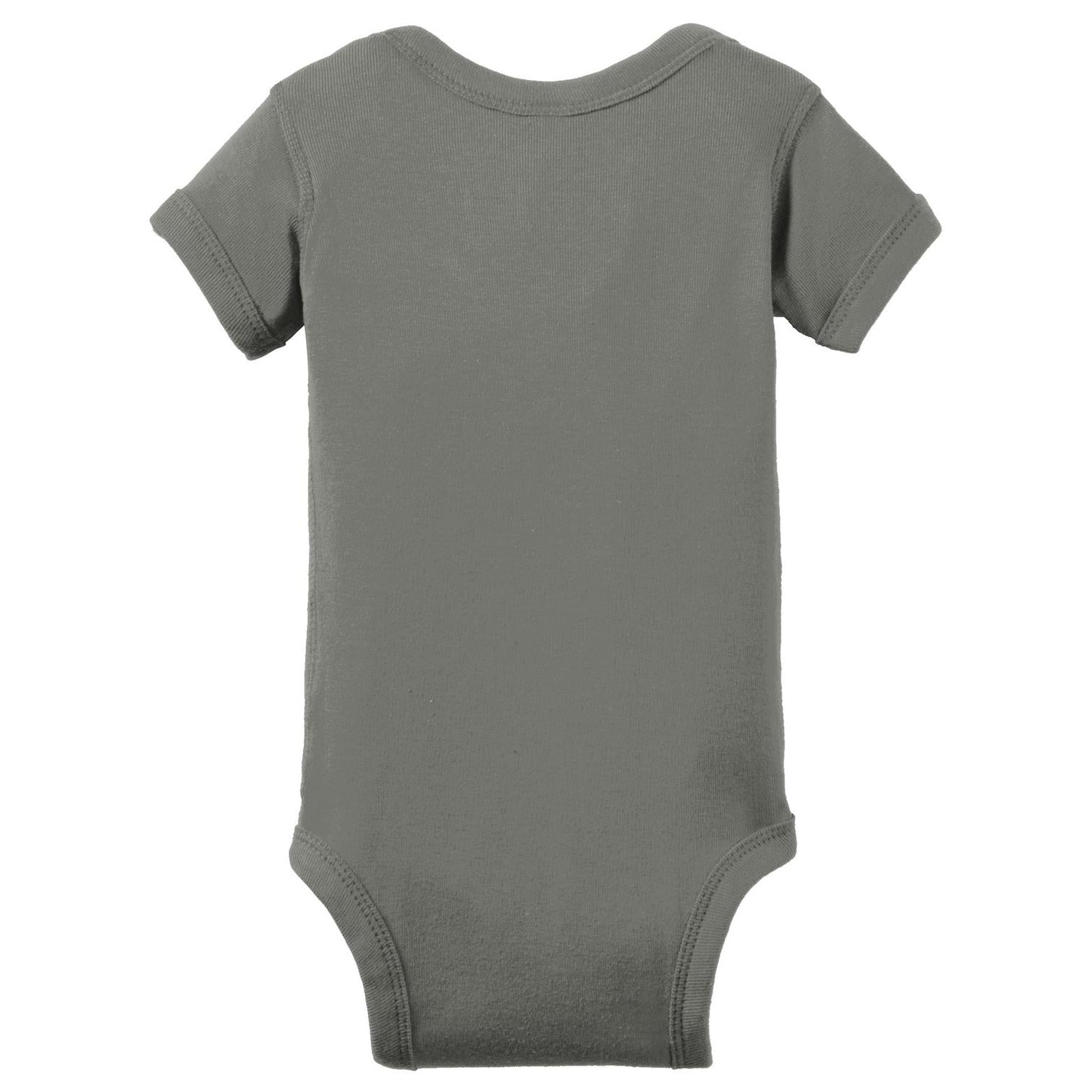 Black Infant Bodysuit - Rabbit Skins - Combed Cotton