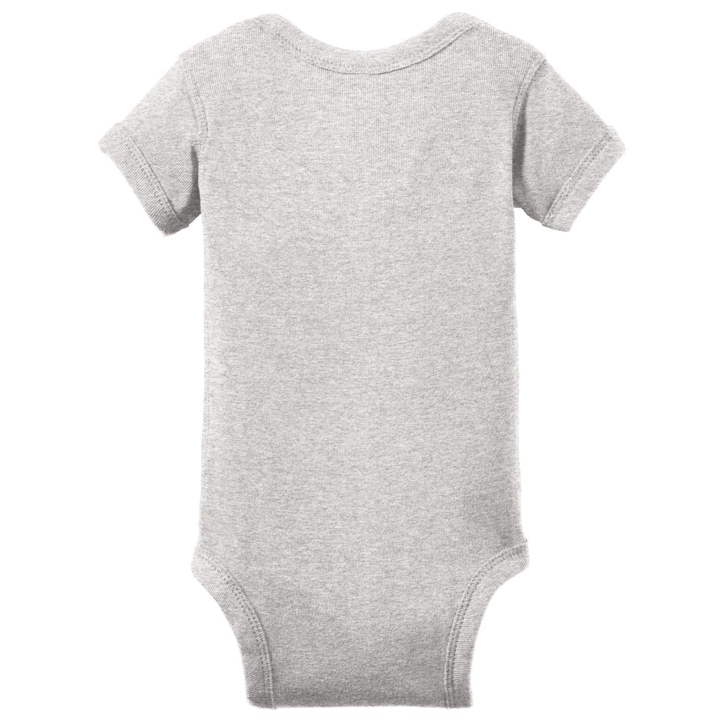 Black Infant Bodysuit - Rabbit Skins - Combed Cotton