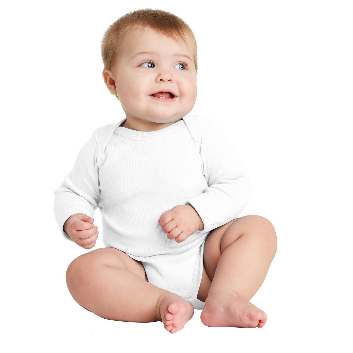 Black Infant Bodysuit - Rabbit Skins - Combed Cotton