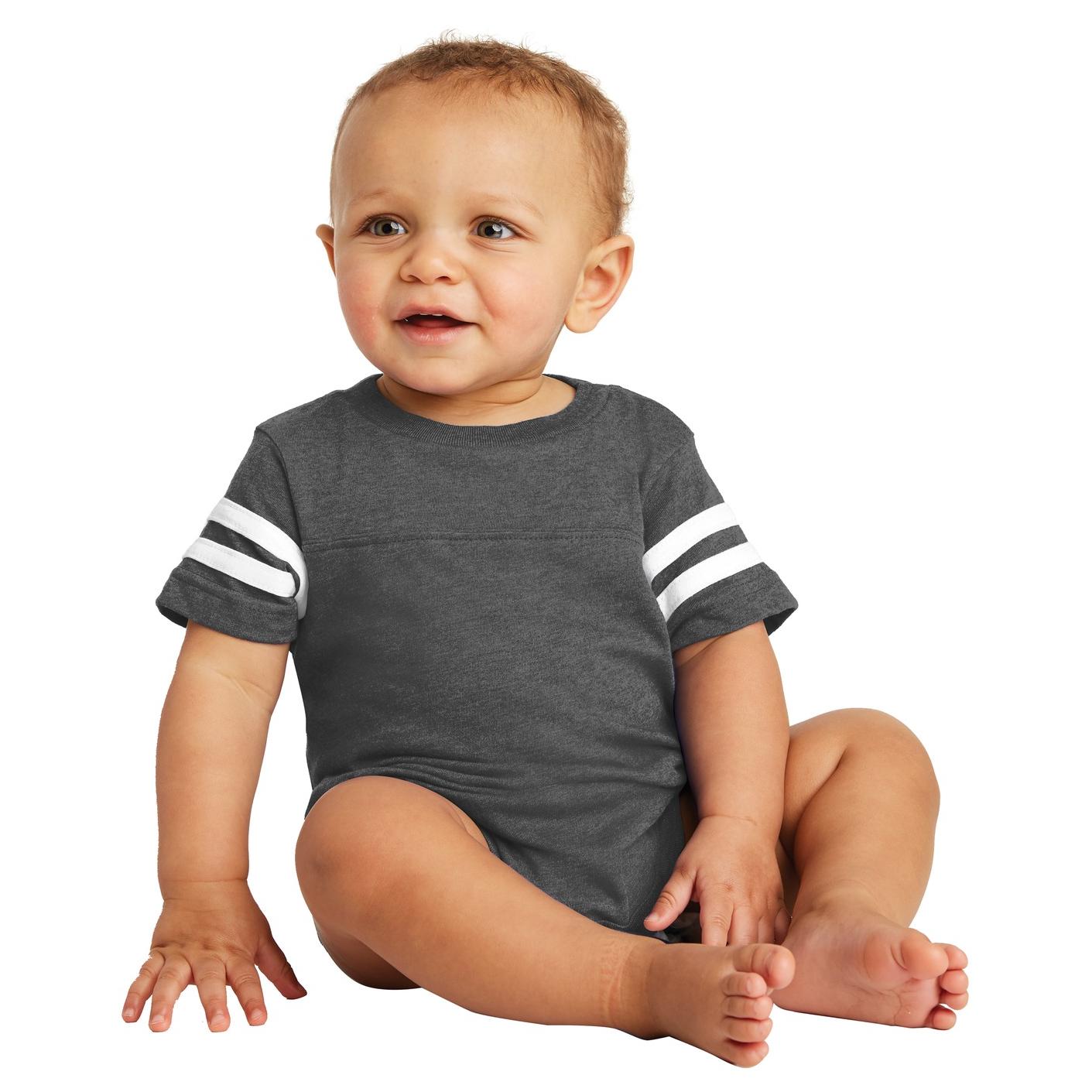 Black/White T-Shirts - Rabbit Skins - Combed Cotton