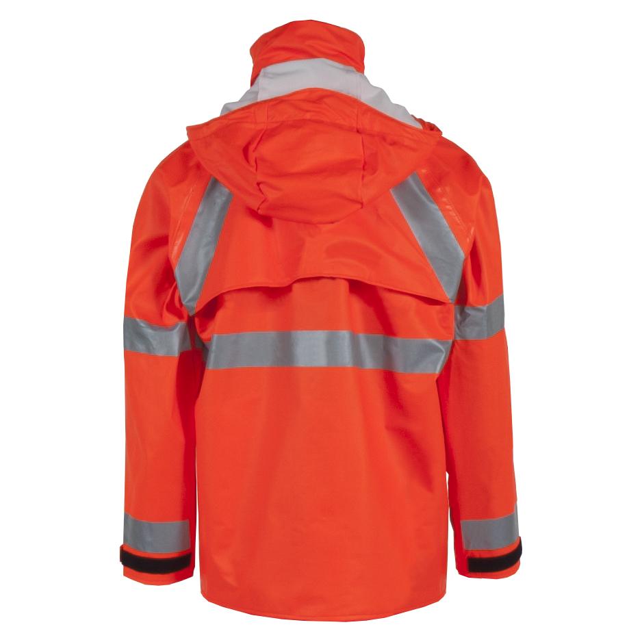 Orange Rain Jacket - Neese - Flexible Arc Protection
