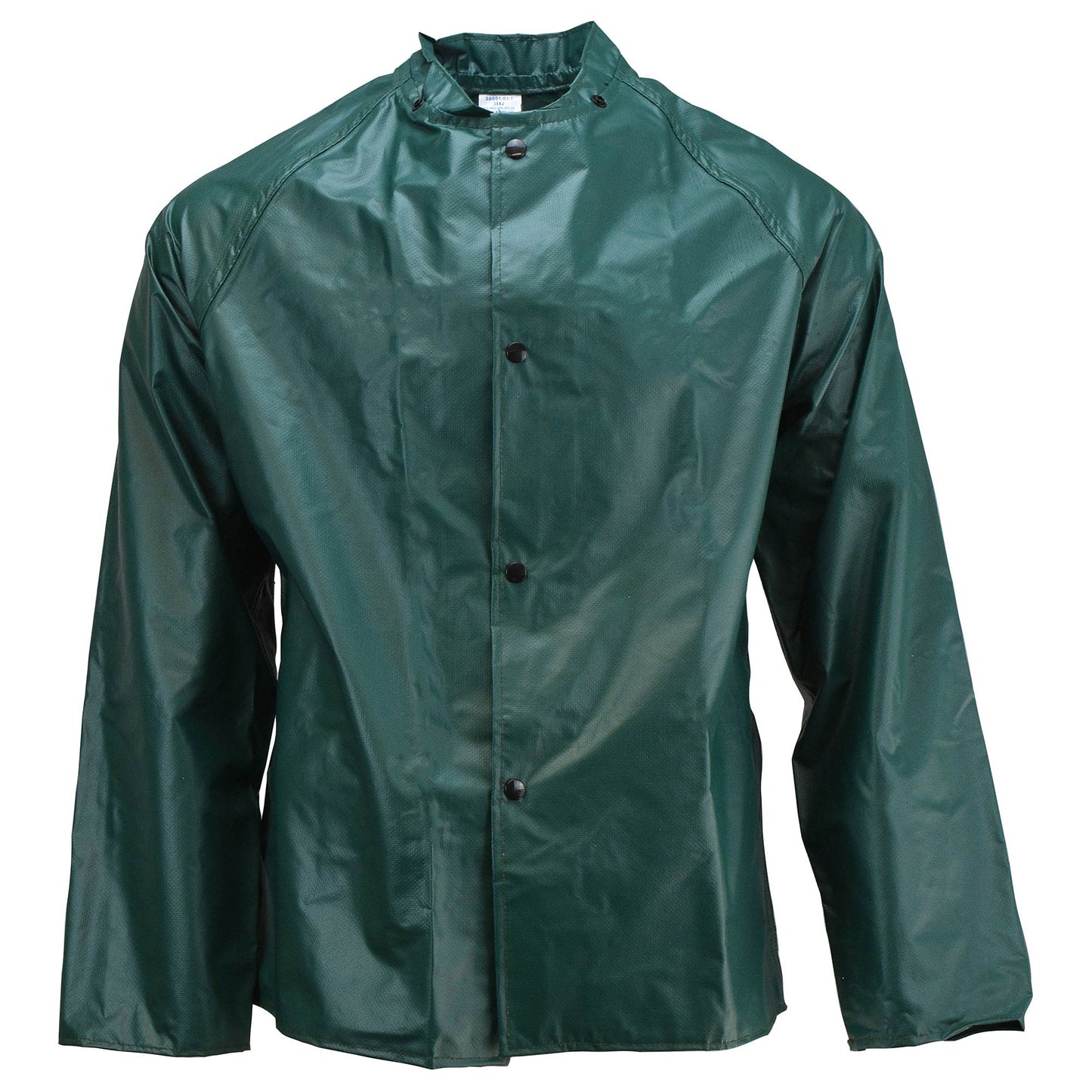 Green Rain Jacket - Neese - Durable PVC Fabric