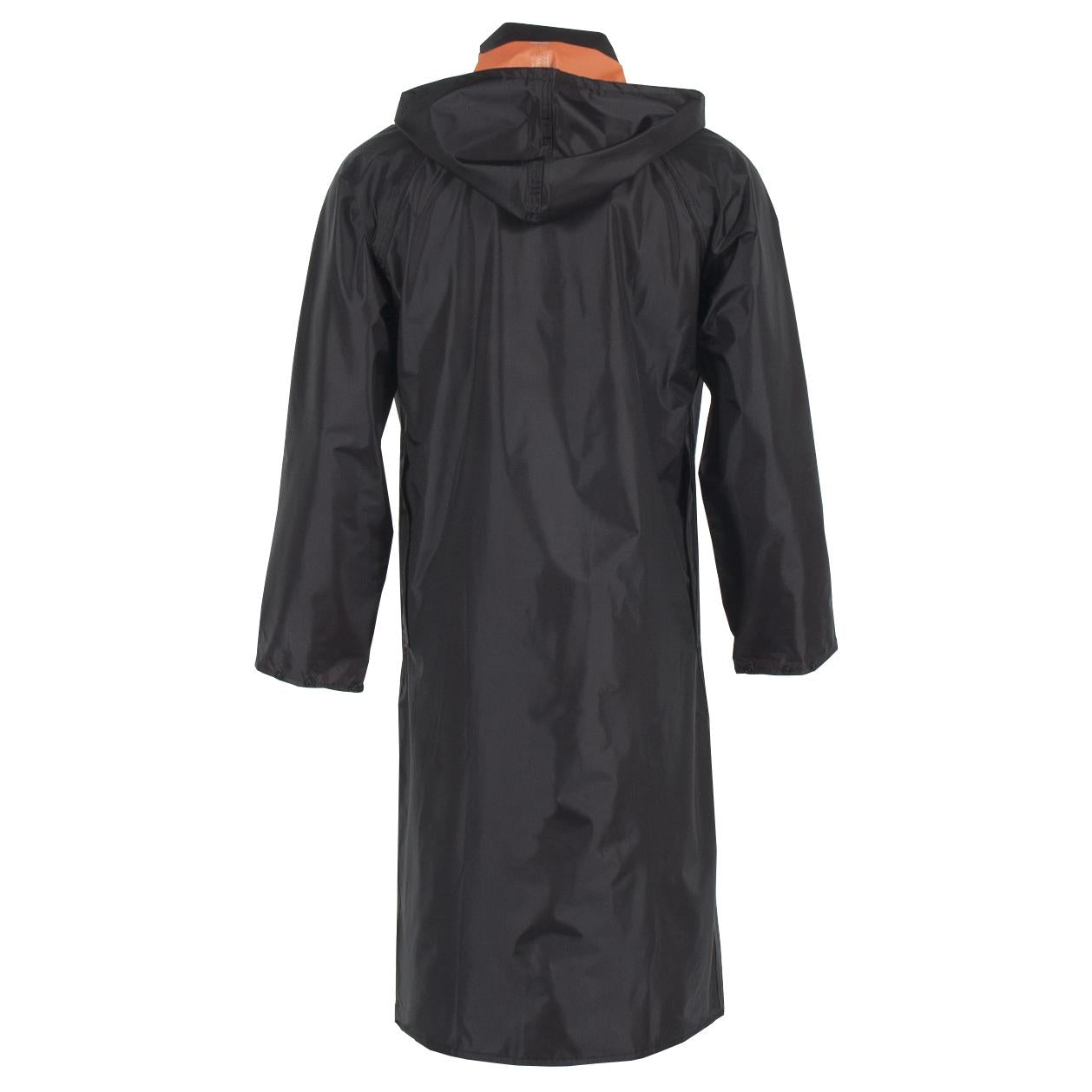 Orange/Black Raincoat - Neese - Reversible Design